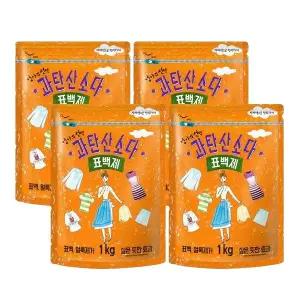 엄마의선택 과탄산소다 리필 1kg X 4개