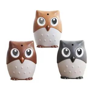 부엉이 자동 이쑤시개 통 디스펜서 1p 원터치 케이스 이쑤시개통