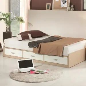 [동서가구] 레토 3단 서랍형 침대 수퍼싱글-프리미엄