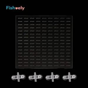 칸막이 치어 격리 수조 하프문 아크릴 물고기 키우기