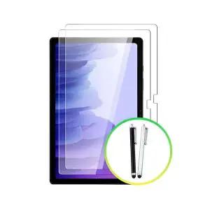갤럭시탭A11 강화유리 2매 세트+심플 터치펜