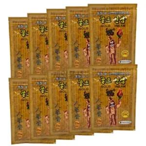 골드인삼 겅강 패드 25매입 붙이는 찜질 패치 10개 근육통 도매 벌크 붙이는