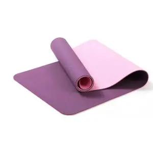 TPE 요가매트 홈트 필라테스 운동 6mm 쿠션 경량