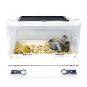 [애니몰파크]앵무새 소동물 이유식 새장 만능 육추기 용품