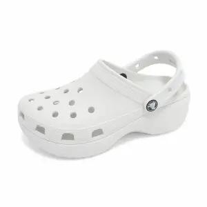 [보리보리/크록스 슈즈]크록스 클래식 플랫폼 샌들 슬리퍼 그레이 206750-1NK