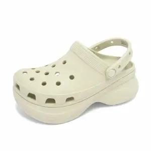 [보리보리/크록스 슈즈]크록스 클래식 베이 플랫폼 샌들 슬리퍼 베이지 20630