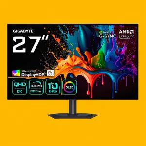 GIGABYTE MO27Q28G OLED 280Hz 27인치 게이밍 모니터