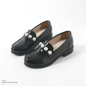 쁘띠 펄 스터디드 키즈 주니어 학생 국산 결혼식 정장 여아로퍼