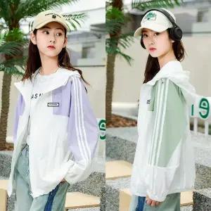 [삐삐네옷가게]주니어 윈드브레이커 후드형 캐주얼 아우터