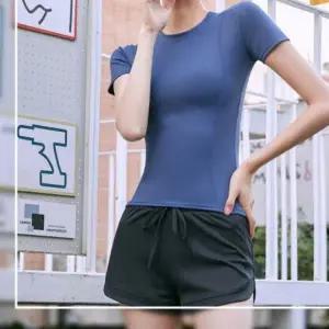 여성 반팔 스포츠 티셔츠 운동복 상의