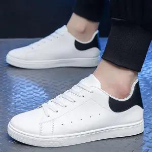 스니커즈 운동화 블랙 화이트 남여공용 커플 신발