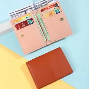 슬림 학생용 남녀 공용 신용카드 지폐 수납 반지갑 여성캐주얼지갑 반지갑클러치 20대지갑