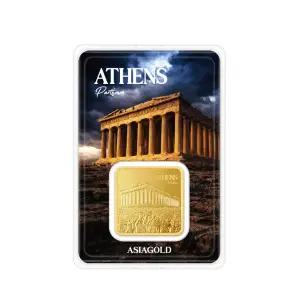 파르테논 24k 순금 잠상 스퀘어 골드바 37.5g