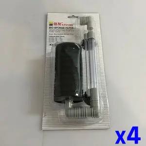 WL 수족관 스펀지필터 x4개 어항관리용품 수족관관리