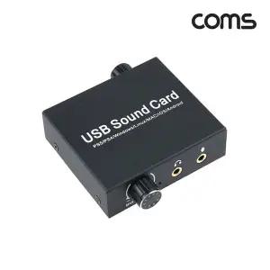 USB 사운드카드 오디오 컨버터 Type C