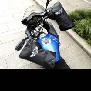 오토바이 겨울용 방한 핸드커버 보온 글로브 바람막이 장갑