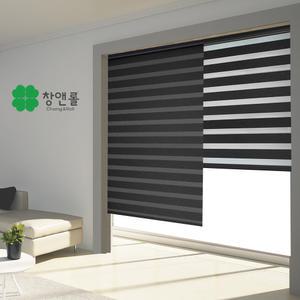 창앤롤 콤비블라인드 1위 브라인드 커튼 롤스크린 인테리어 거실 창문 베란다 방한 방풍