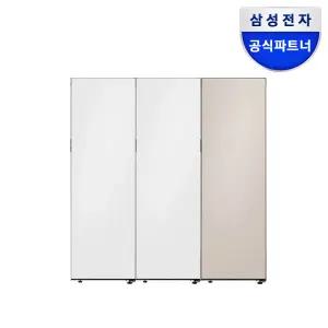 삼성전자 비스포크 3도어 김냉세트 냉장고 RR40C7905AP+RZ34C7905AP+RQ34C7915AP 1107L