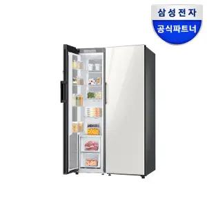 삼성전자 비스포크 2도어 세트 냉장고 RR39A7695AP+RZ24A5660AP 620L 메탈쿨링 키친핏