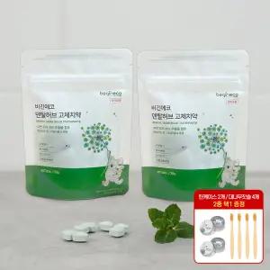 [설끝장] 비긴에코 덴탈허브 고체치약 40정 2개 / 150정 덴탈케어 모음전