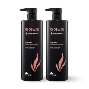 현대약품 마이녹셀 스칼프 인텐시브 탈모샴푸 대용량 960ml 2개