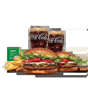 버거킹 불고기와퍼+와퍼주니어+콜라R+콜라R+쉐이킹프라이 스윗어니언