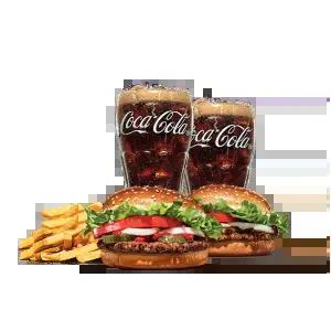 버거킹 와퍼주니어+불고기와퍼주니어+콜라R+콜라R+프렌치프라이L