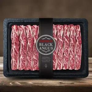 블랙앵거스 미국산 LA갈비 2kg 선물세트