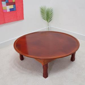 원형 밥상 접이식 교자상 찻상 다과상 손님상 4인용