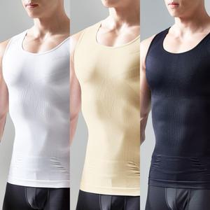지앙카 남자 보정 속옷 나시 체형 몸매 남성 가슴 뱃살 반팔 런닝 민소매