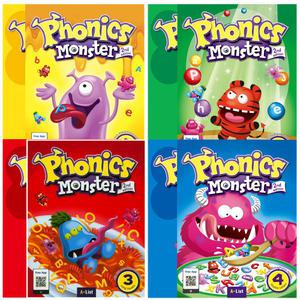 Phonics Monster 1-4단계 2/E (s+w) 전8권 파닉스 몬스터
