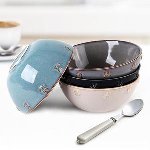 바체 도자기 대접 4P 세트/국그릇 그릇 식기세트