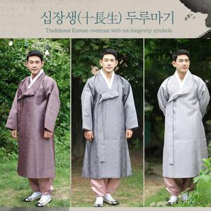 두루마기 도포 십장생 전통 남성두루마기 제례복 제사옷 남자한복