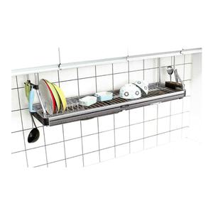 대진테크 프리미엄 주방 싱크대 부착형 식기건조대 알루미늄 선반