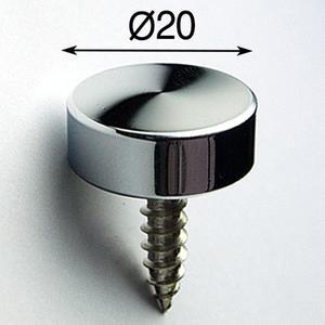 1단장식 다보볼트 20Ø 은색평형 (대포피스형)