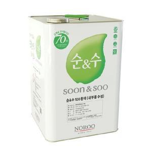 노루 순수 친환경 수성내부 페인트 18리터 종이벽지 목재