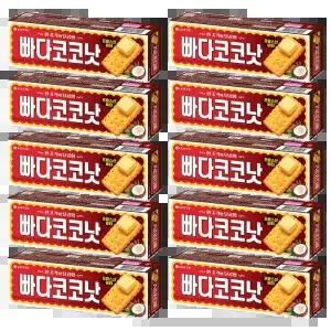 롯데 빠다코코낫 100g x 10개 / 비스킷 과자 간식 스낵