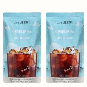 카페베네 아이스아메리카노190mlx50팩