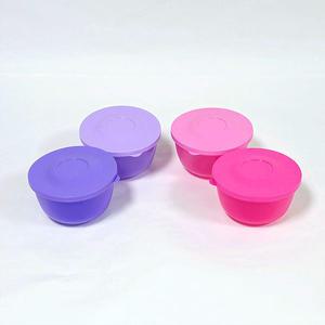 타파웨어 스몰세이버 반찬통 원형볼 저장통 4P 400ml