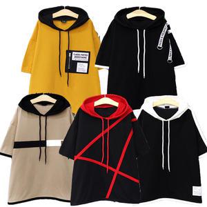 [국내생산][유니우] 주니어여름후드/반팔후드/초등/초1-초6