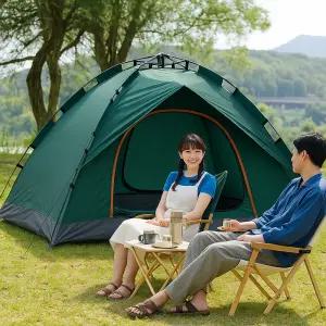 엣모어 감성캠핑 오토 원터치 텐트 방수 캠핑텐트