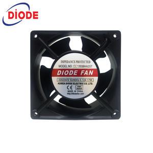 쿨링팬 120mm AC 220V 0.12A 냉각쿨러 DE12038HA2ST