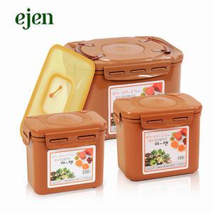 황토진공항아리 사각 3종세트/김치통/쌀통/고추장/된장/매실청/매실주/매실병/쌀독/김치통/오이지