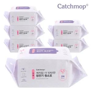 더 탄탄한 정전기청소포 대형 30매, 6팩