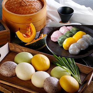 HACCP인증/쫄깃 맛난 안흥쌀찐빵 단호박 흑미 안흥찐빵 30개/무형유산 전통병과명인