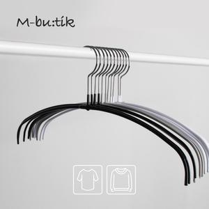 엠부띠끄 라운드넥 티셔츠용 상의 논슬립 옷걸이 M_40PT 10개입