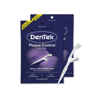 [본사직영/정품] 덴텍 크로스 치실 75개입x2팩(150개입)