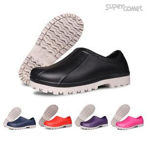 슈퍼카미트 남여공용 eva 초경량 2중 논슬립 특허 밑창 주방화 조리화 777