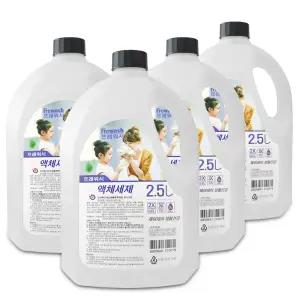 프레워시 액체세제 2.5L x 4개 드럼세탁기 겸용 세탁세제