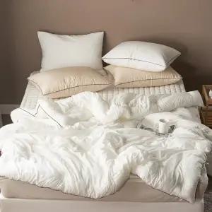 [지베딩] 슈크림 렌징모달 100 향균 옥수수솜 차렵 이불+베개커버세트 싱글/슈퍼싱글 겸용